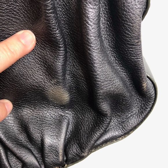 Cole Haan Gun Metal Gray leather purse - Picture 3 of 6